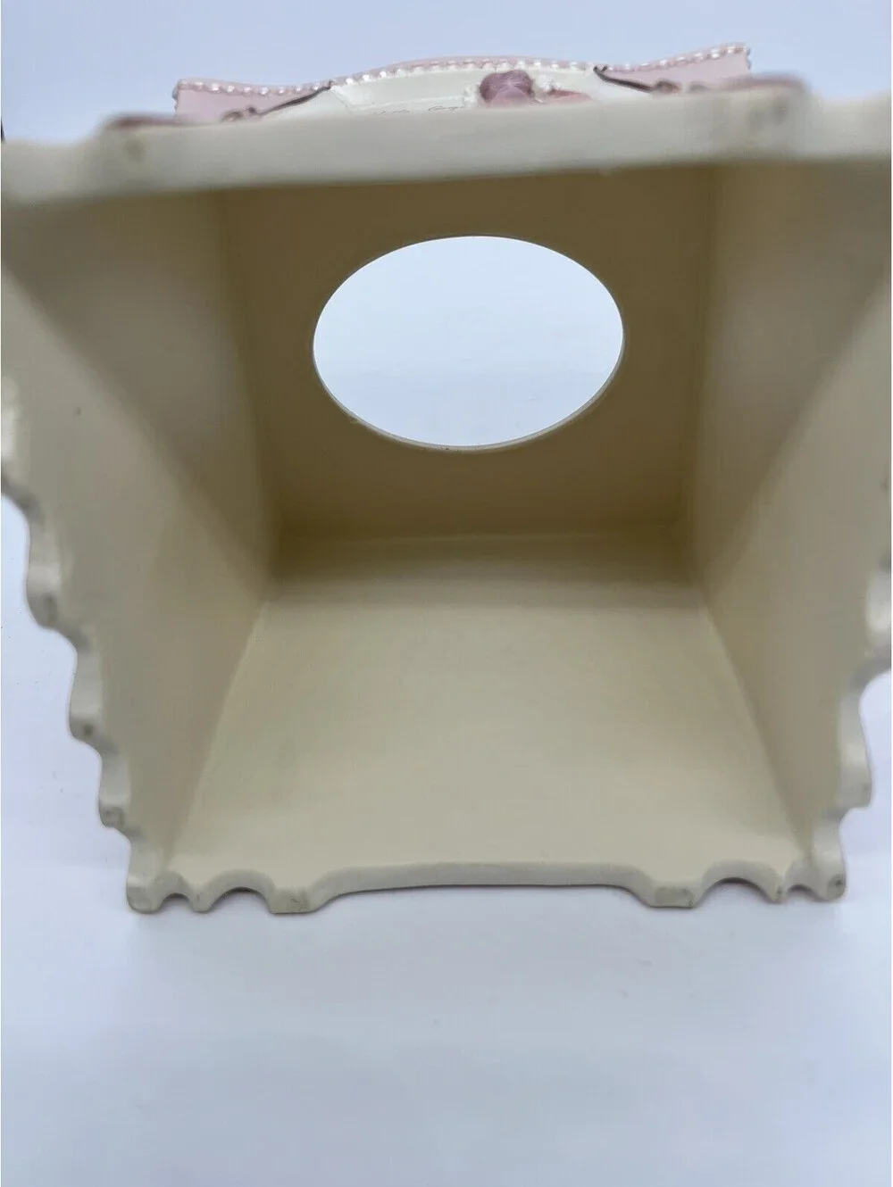 Blush Pink Tissue Box Cover Couture Style
